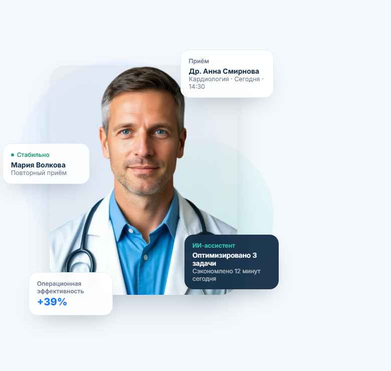Врач — интеллектуальная платформа для клиник